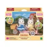 Calico Critters Tandem Cycling Set with Husky Sister&Brother