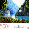 Cardinal Big Ben Teal Lake 500 Piece Puzzle