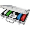 Cardinal Classics 200-Piece Aluminum Case Poker Set