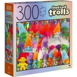 Cardinal Good Luck Trolls 300 Piece Puzzle