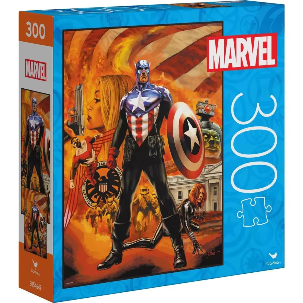 Cardinal Marvel Captain America Scene Puzzle