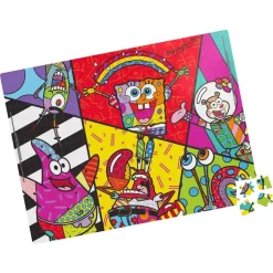 Cardinal Spongebob Squarepants Retro Puzzle