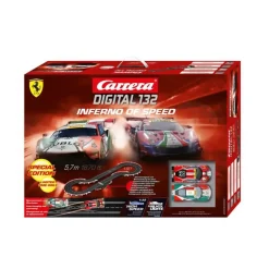 Carrera Digital 132 Inferno of Speed Slot Car Set
