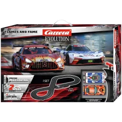 Carrera Evolution Flames and Fame Slot Car Set