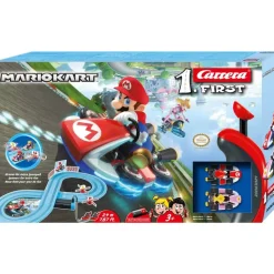 Carrera FIRST Mario First-Mario vs Peach 1:50 Scale Slot Car Racing Set