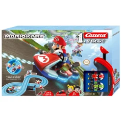 Carrera FIRST Mario First-Mario vs Yoshi 1:50 Scale Slot Car Racing Set