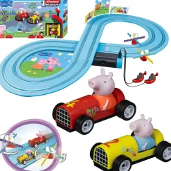 Carrera FIRST Peppa Pig Kids GranPrix Slot Car Racing Set