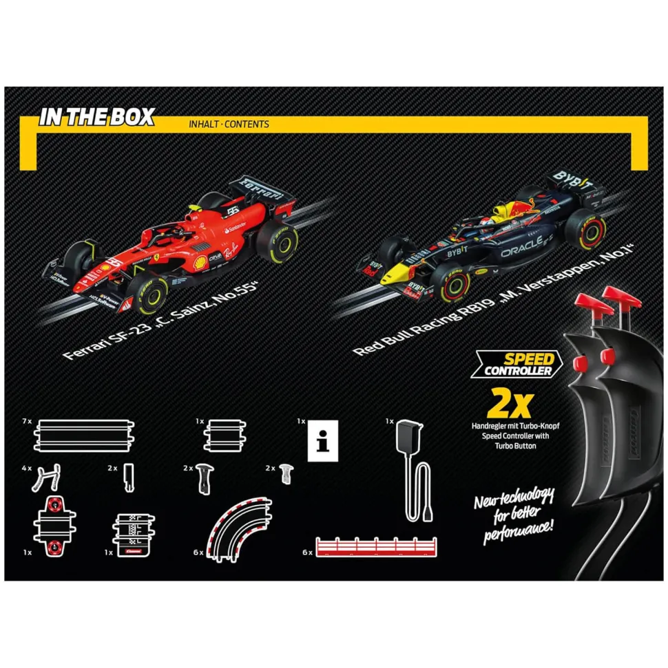 Carrera GO!!! Flying Lap Slot Car Set