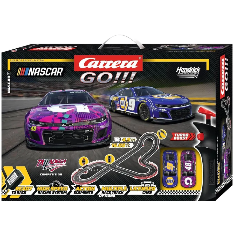 Carrera GO!!! NASCAR Talladega Competition Slot Car Set