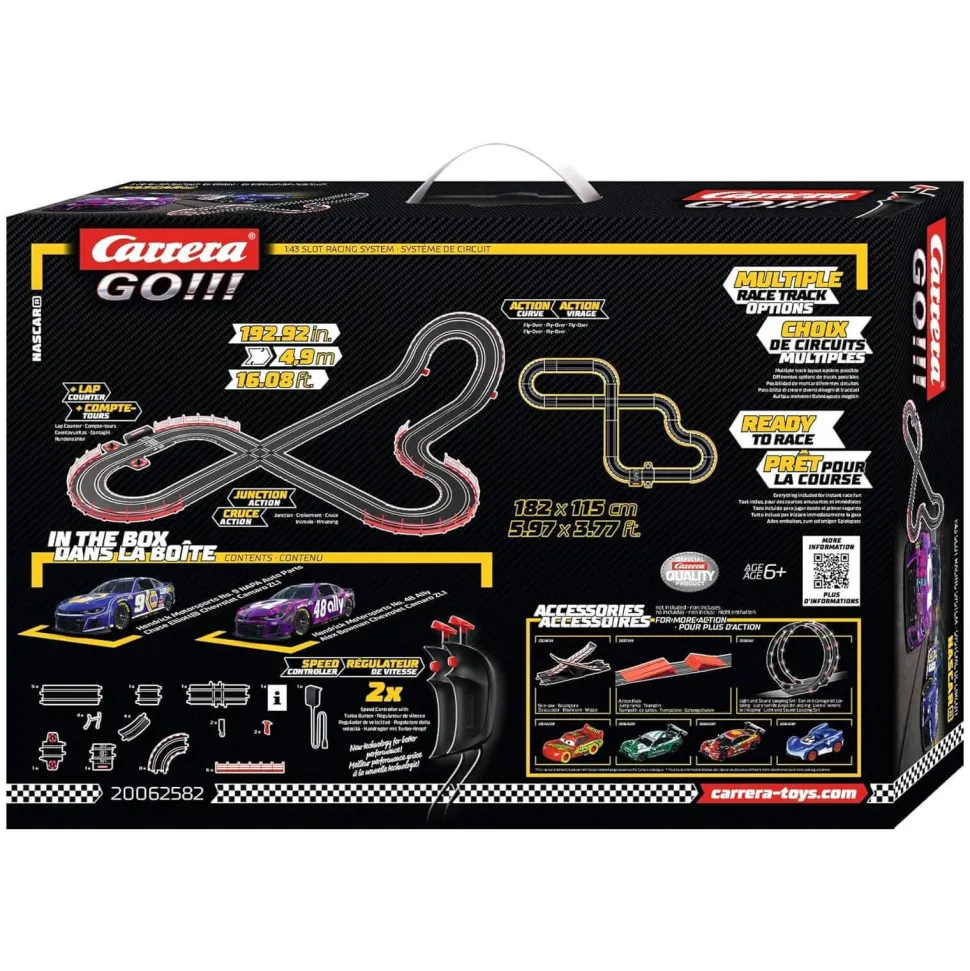 Carrera GO!!! NASCAR Talladega Competition Slot Car Set