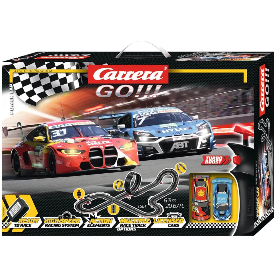 Carrera GO!!! Power Lap Slot Car Set