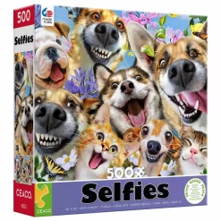 Ceaco Companion Selfies 500 Piece Jigsaw Puzzle