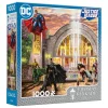 Ceaco DC Comics Thomas Kinkade Hall of Justice 1000 Piece Jigsaw Puzzl