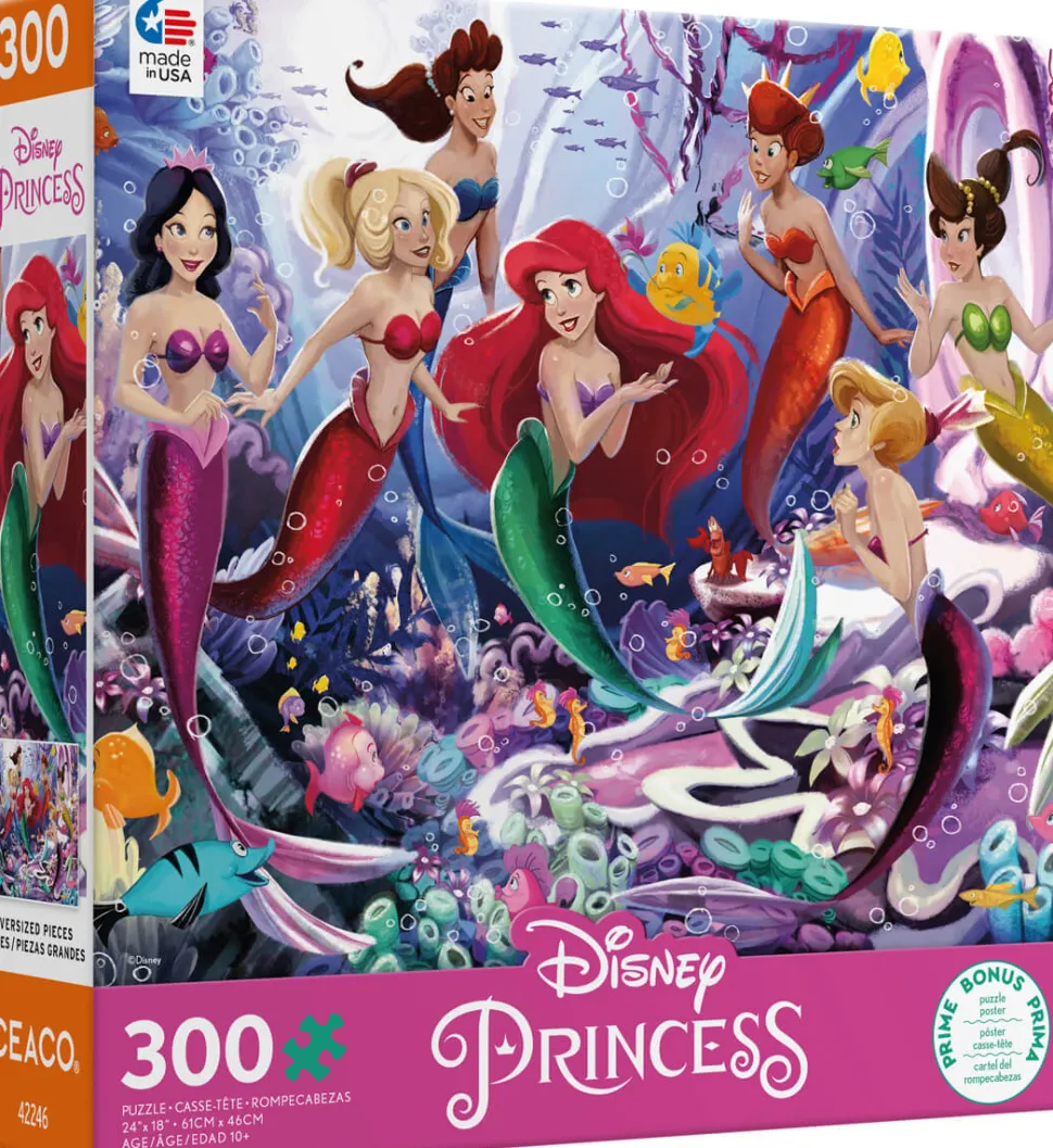 Ceaco Disney Princess Ariel and Her Sisters 300 Piece Jigsaw Puzzle