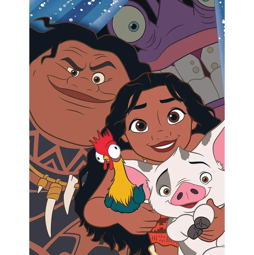 Ceaco Disney 100th Celebration Moana Selfie 200 Piece Jigsaw Puzzle