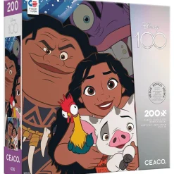 Ceaco Disney 100th Celebration Moana Selfie 200 Piece Jigsaw Puzzle