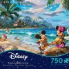 Ceaco Thomas Kinkade Disney Mickey and Minnie in Hawaii 750 Piece Jigs