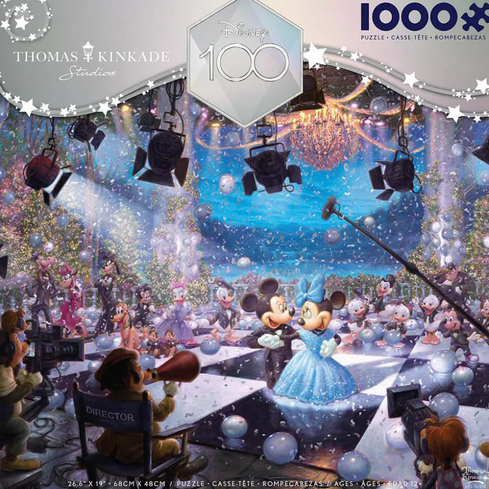 Ceaco Thomas Kinkade Disney 100th Celebration 1000 Piece Jigsaw Puzzle