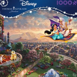 Ceaco Thomas Kinkade Disney's Aladdin 1000 Piece Jigsaw Puzzle
