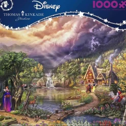 Ceaco Thomas Kinkade Disney Evil Queen 1000 Piece Jigsaw Puzzle