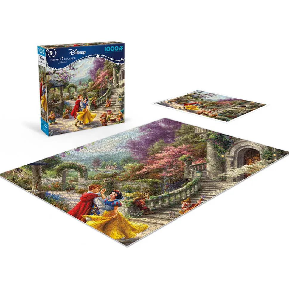 Ceaco Thomas Kinkade Disney's Snow White Dancing in the Sunlight 1000