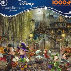 Ceaco Thomas Kinkade Disney Halloween Fun 1000 Piece Jigsaw Puzzle