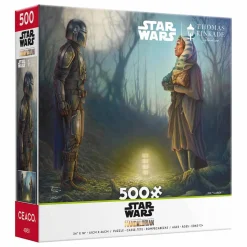 Ceaco Thomas Kinkade Star Wars Mandalorian Connection 500 Piece Jigsaw