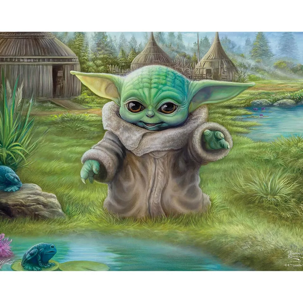 Ceaco Thomas Kinkade Star Wars Mandalorian Child's Play 500 Piece Jigs