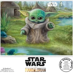 Ceaco Thomas Kinkade Star Wars Mandalorian Child's Play 500 Piece Jigs