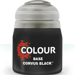 Citadel Base Paint Corvus Black (12ml)