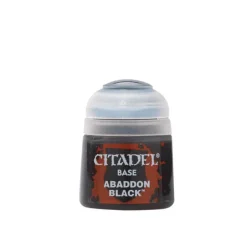 Citadel Colour Abaddon Black Base Paint (12ml)