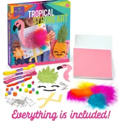 Craft-tastic String Art Tropical Craft Set