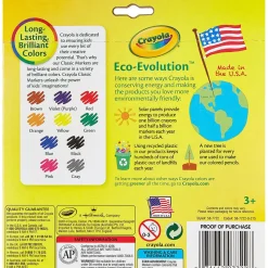 Crayola 10ct Classic Broad Line Markers