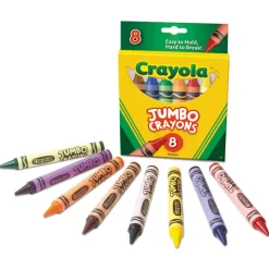 Crayola 8ct Crayons in Peggable Tuck box