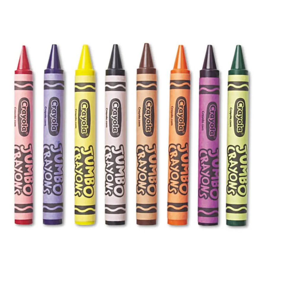Crayola 8ct Crayons in Peggable Tuck box