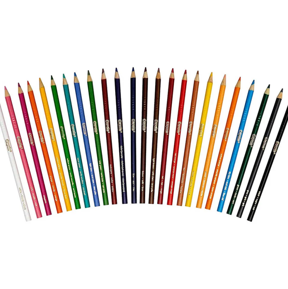 Crayola 24ct Pre-Sharpened Colored Pencils