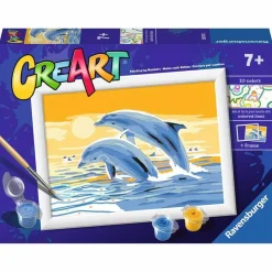 CreArt Delightful Dolphins Paint Set