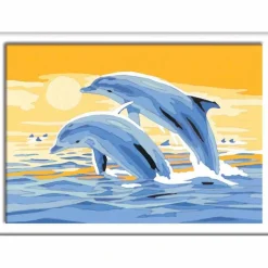 CreArt Delightful Dolphins Paint Set