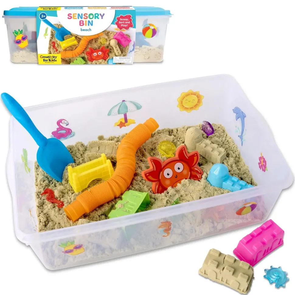Creativity for Kids Beach Sensory Bin