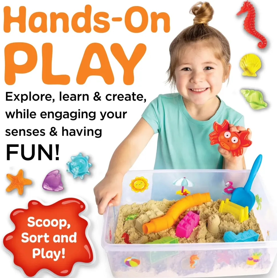 Creativity for Kids Beach Sensory Bin