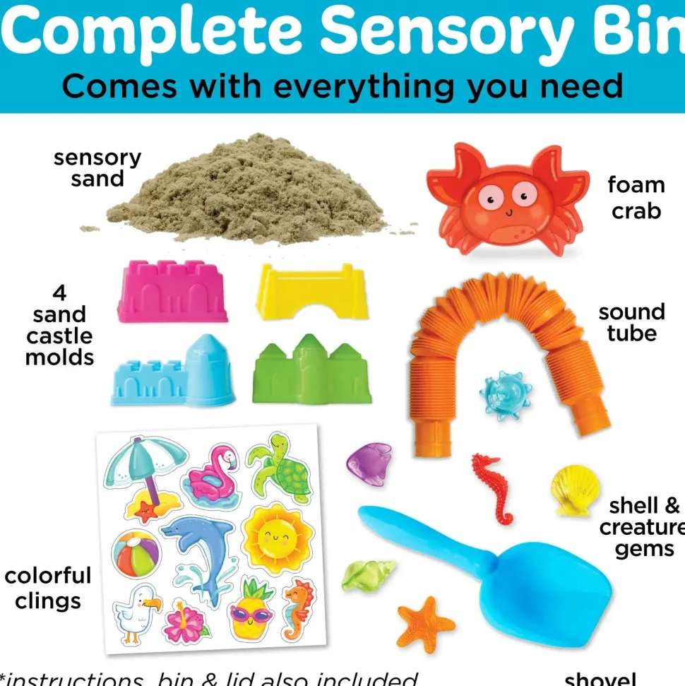 Creativity for Kids Beach Sensory Bin