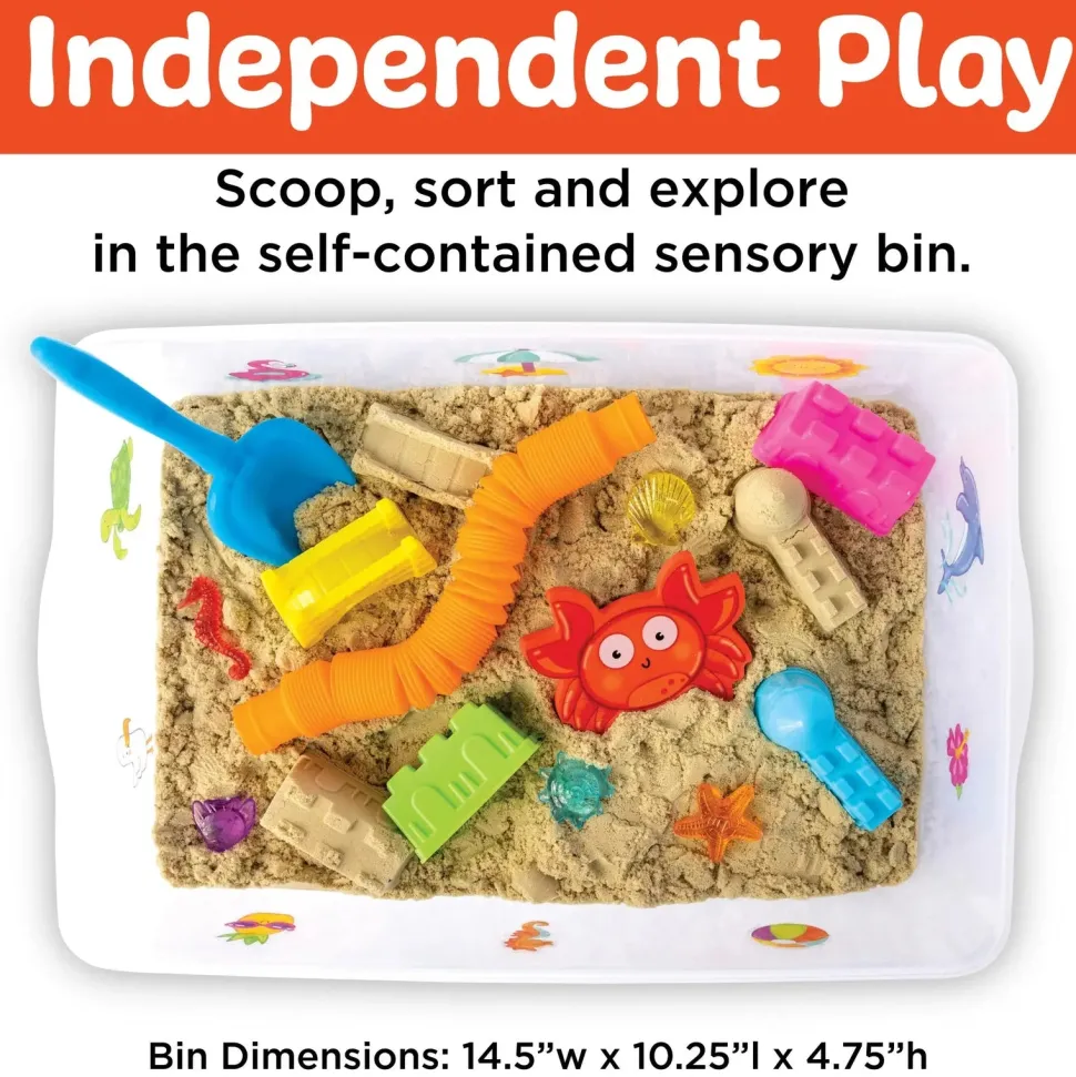 Creativity for Kids Beach Sensory Bin
