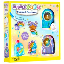 Creativity for Kids Bubble Gems Backpack Key Chains Kit