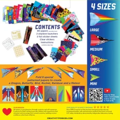 Creativity for Kids Fold&Launch Paper Airplanes Kit
