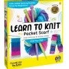 Creativity for Kids Learn to Knit Pocket Scarf Kit