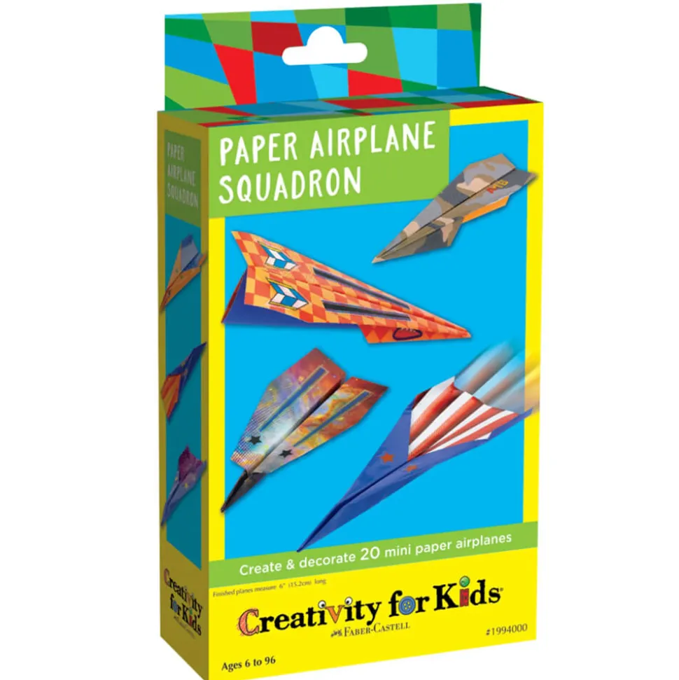Creativity for Kids Paper Airplane Squadron Mini Kit