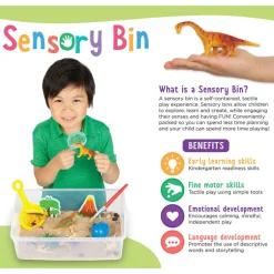 Creativity for Kids Sensory Bin Dinosaur Dig Set