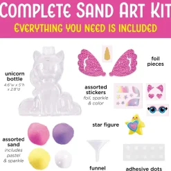 Creativity for Kids Sparkle Sand Art Unicorn Kit