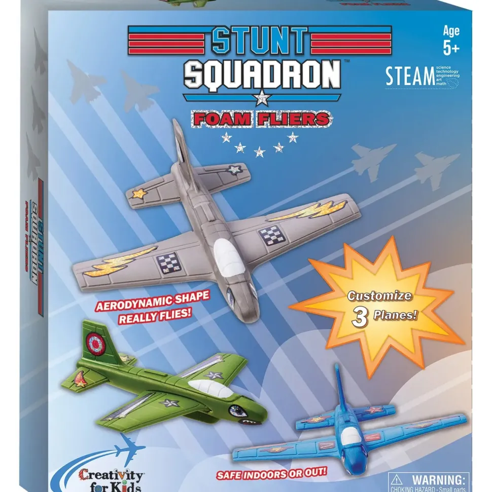 Creativity for Kids Stunt Squadron Foam Fliers Kit