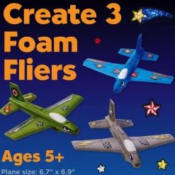 Creativity for Kids Stunt Squadron Foam Fliers Kit